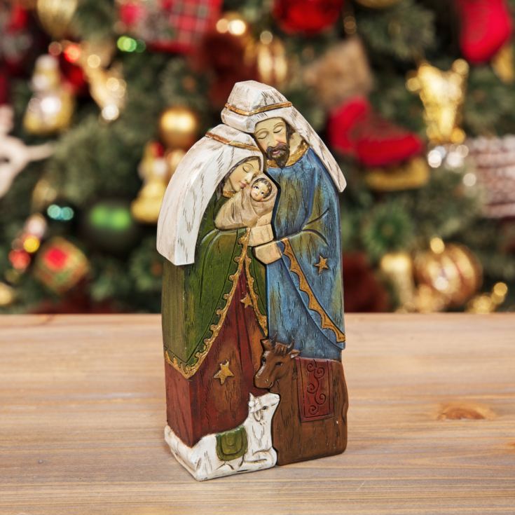 Mary, Joseph & Jesus Nativity Figurine product image