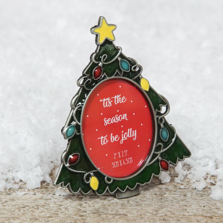 Miniature Die Cast Metal Christmas Tree Frame product image