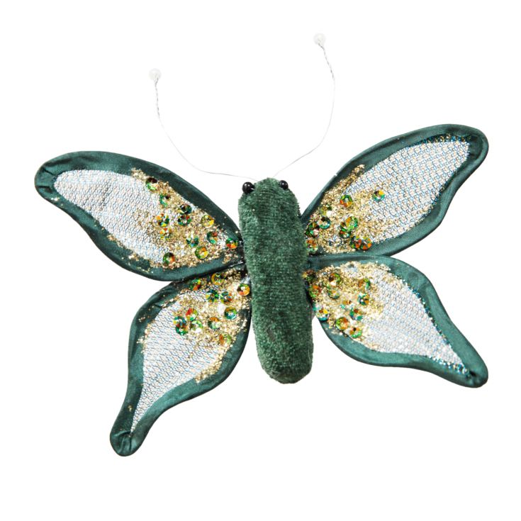 Green Butterfly Tree Clip product image