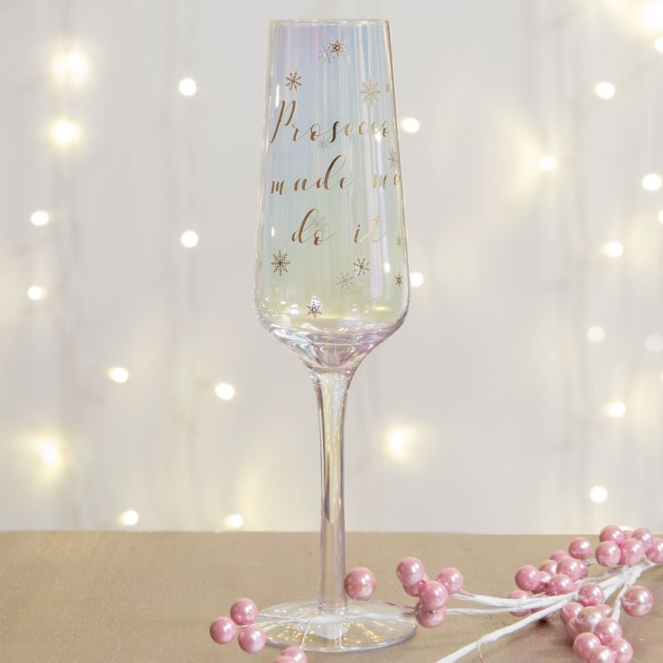 Prosecco Made Me Do It Prosecco Glass product image