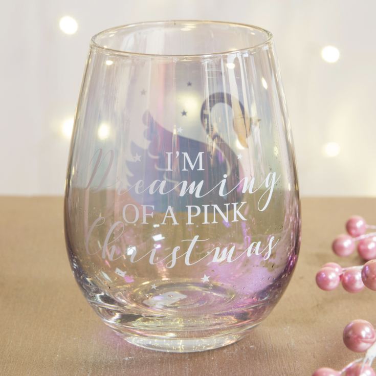 Swan & Dreaming of a Pink Christmas Tumbler product image