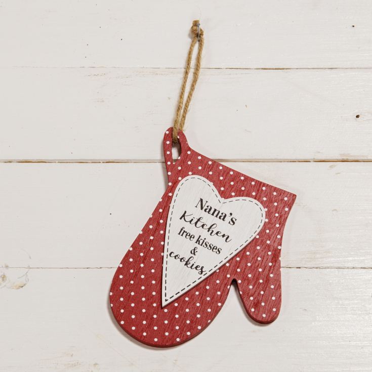 Nana Oven Mitt Hanging Plaque product image