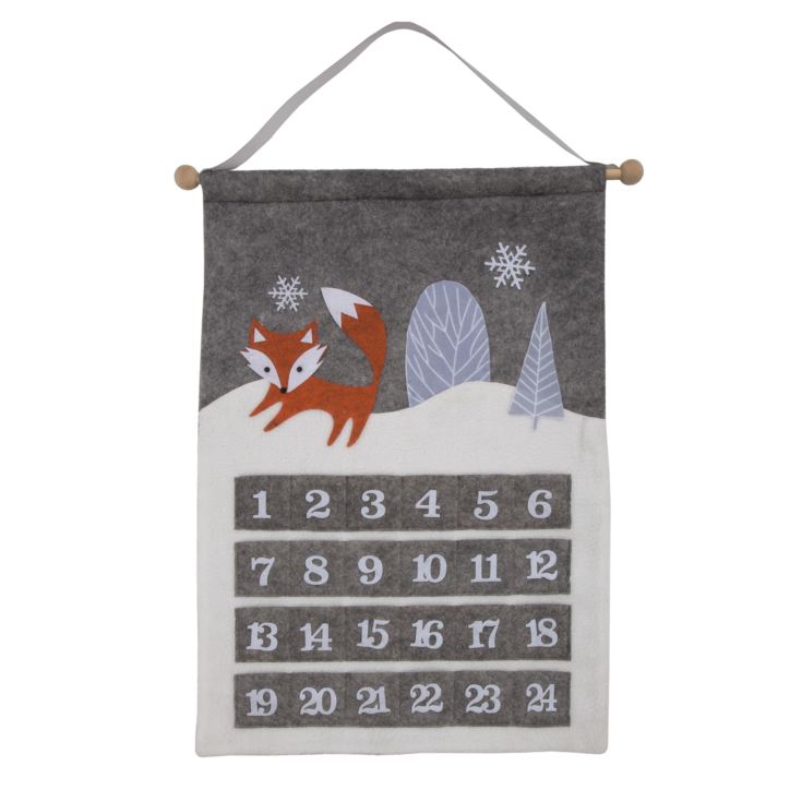 Wall Hanging Advent Calendar Fox The Gift Experience Wall Hanging Advent Calendar Fox The Gift Experience