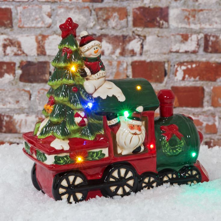 Light Up Ceramic LED & Musical Train product image