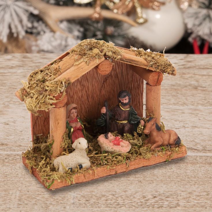 Nativity Scene - Small 12cm x 5cm x 9cm product image
