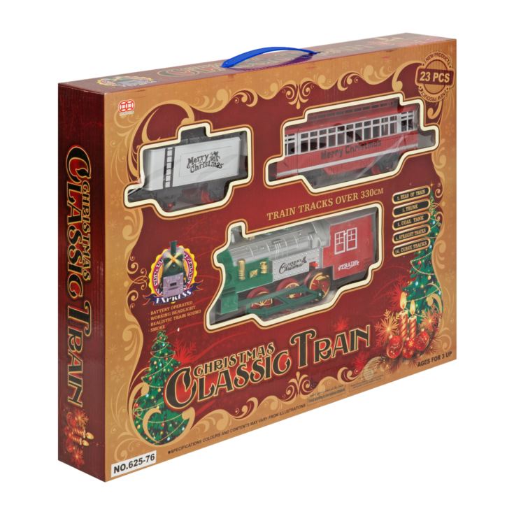 Light Up Train and Track Real Steam Engine & Sound - Medium product image