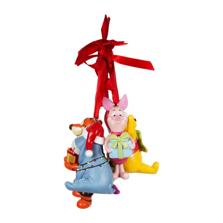 Set of 4 Disney Winnie The Pooh Resin Decorations product image