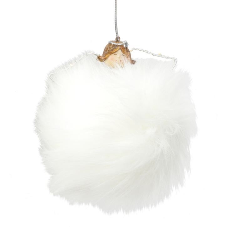 LED Light Up Fluffy Angel Hanging Decoration product image