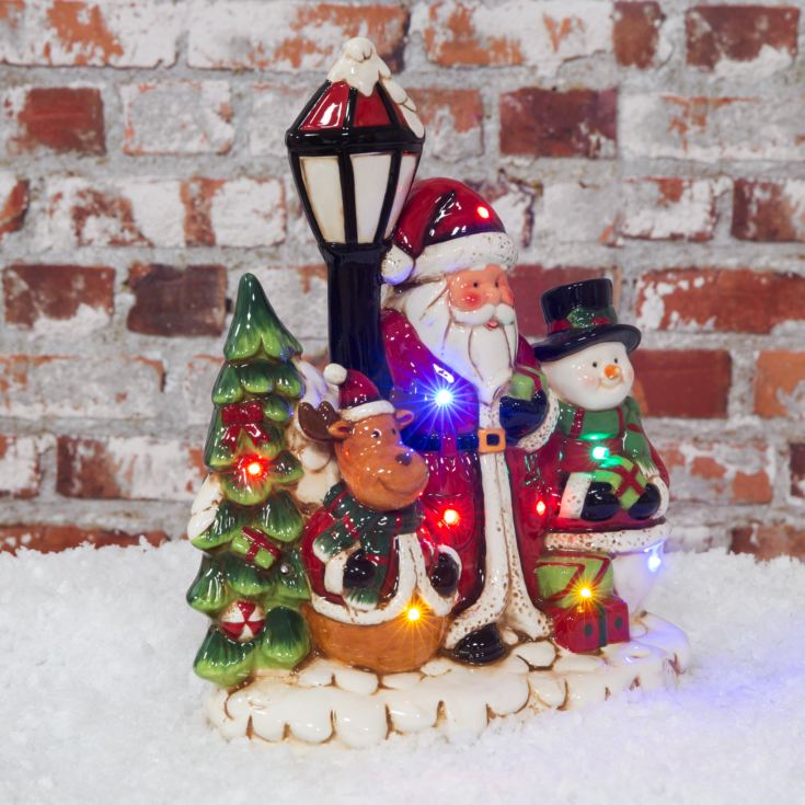 Light Up LED Christmas Scene with Music product image