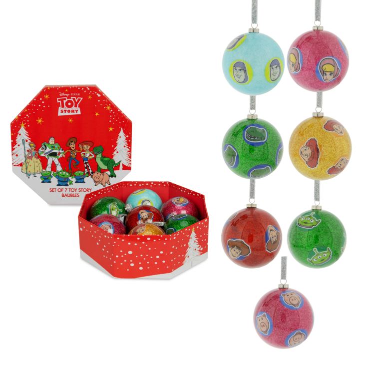 Disney Toy Story Set of 7 Baubles product image