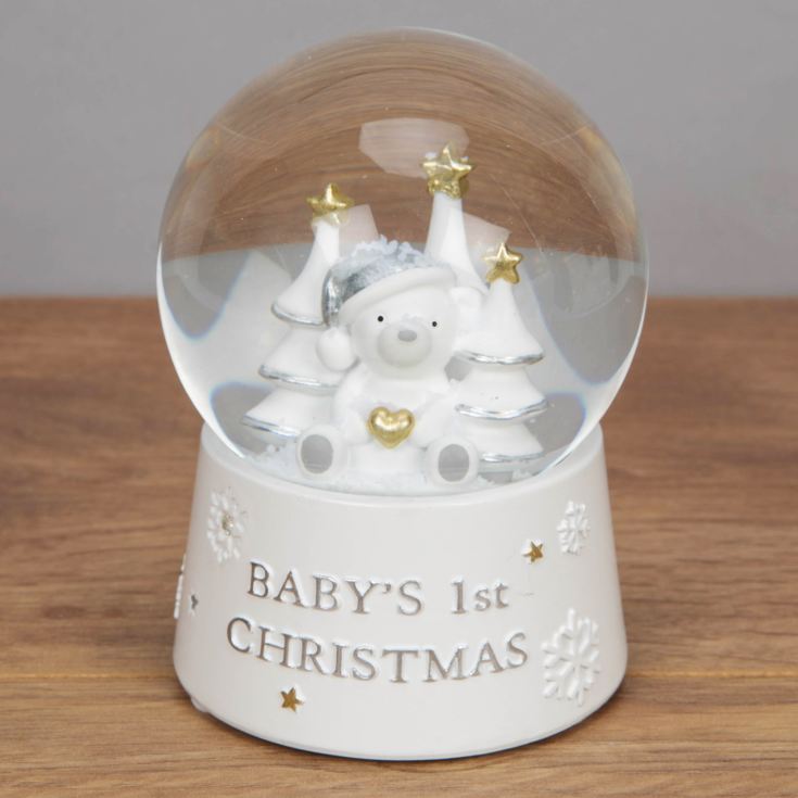 Bambino Baby's First Christmas Snow Globe product image