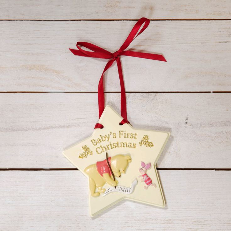 Disney Baby's First Christmas Hanging Decoration - Pooh product image