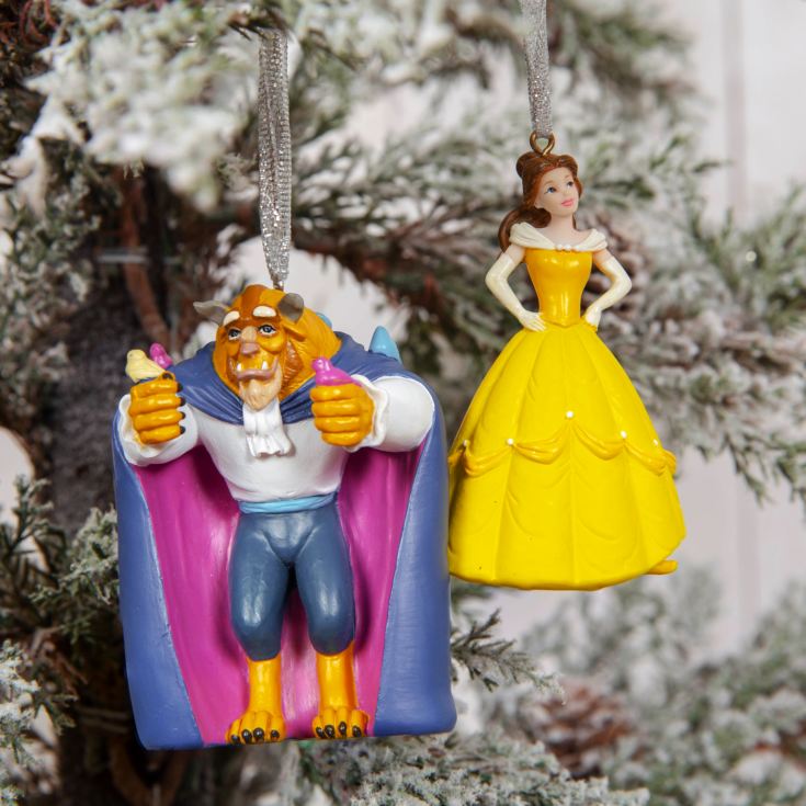 Disney Beauty & The Beast Set of 2 Hanging Decoration product image