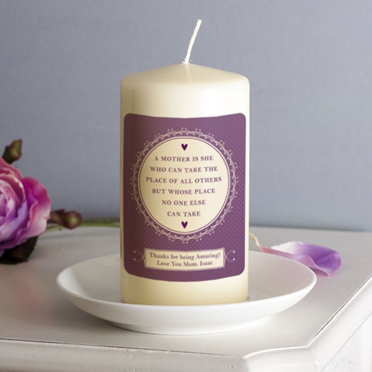 Personalised A Mother Is Candle product image
