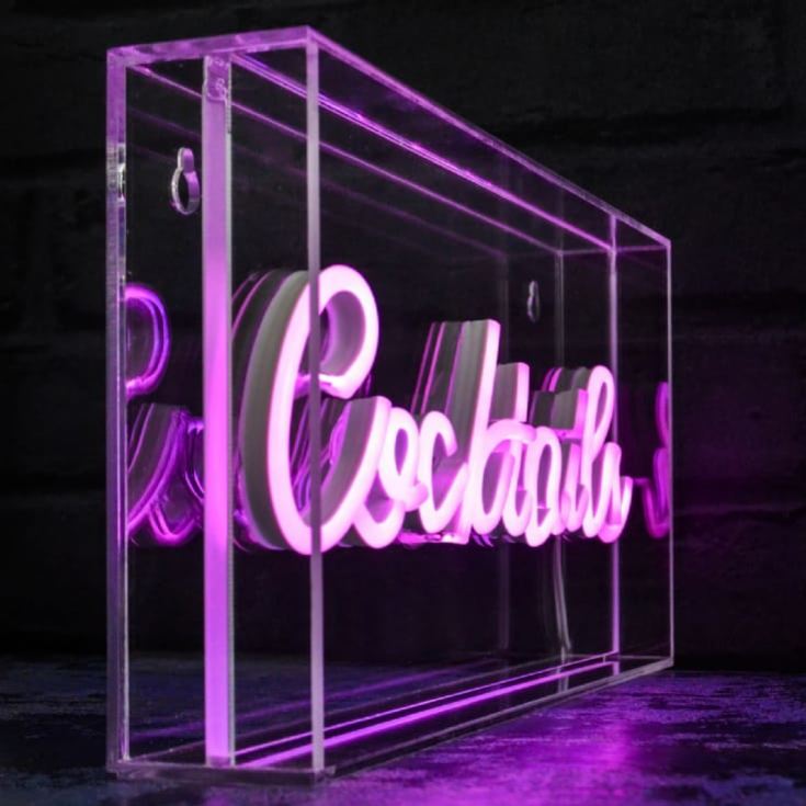 Cocktails Neon Wall Light product image
