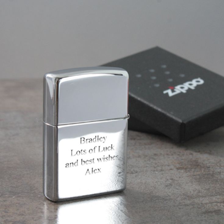 Personalised Lucky Ace Zippo Lighter product image