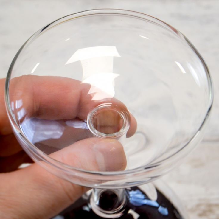 Set of 2 Upside Down Wine Glasses product image