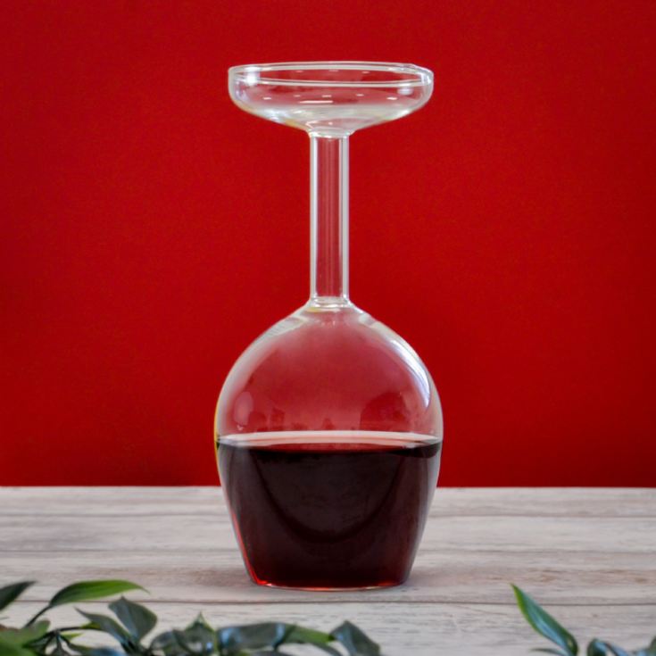 Upside Down Wine Glass product image