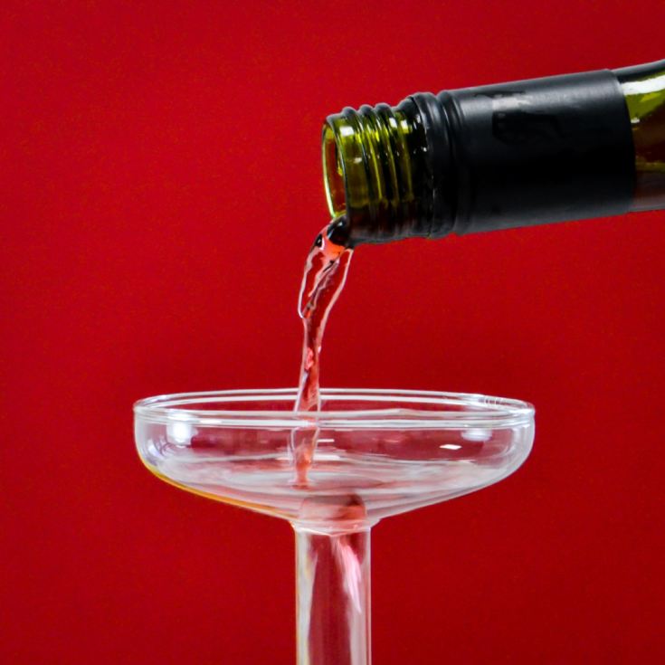 Upside Down Wine Glass product image