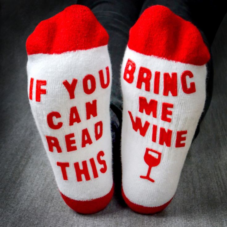 Bring Me Wine Socks product image