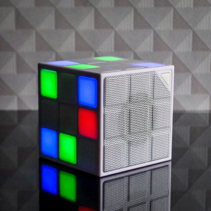 Colour Changing LED Cube Bluetooth Speaker product image