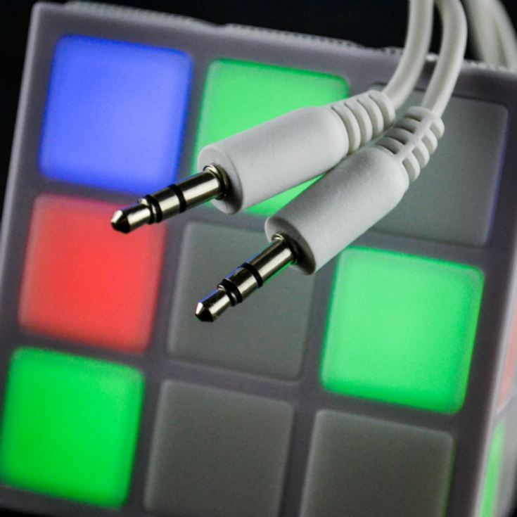 Colour Changing LED Cube Bluetooth Speaker product image