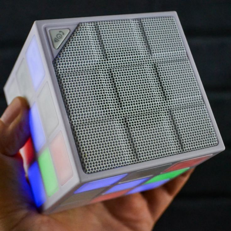 Colour Changing LED Cube Bluetooth Speaker product image