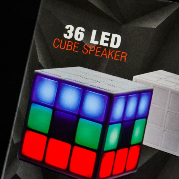 Colour Changing LED Cube Bluetooth Speaker product image