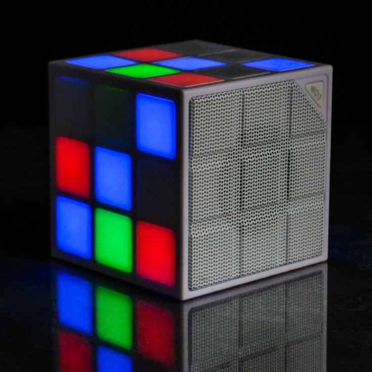 Colour Changing LED Cube Bluetooth Speaker product image