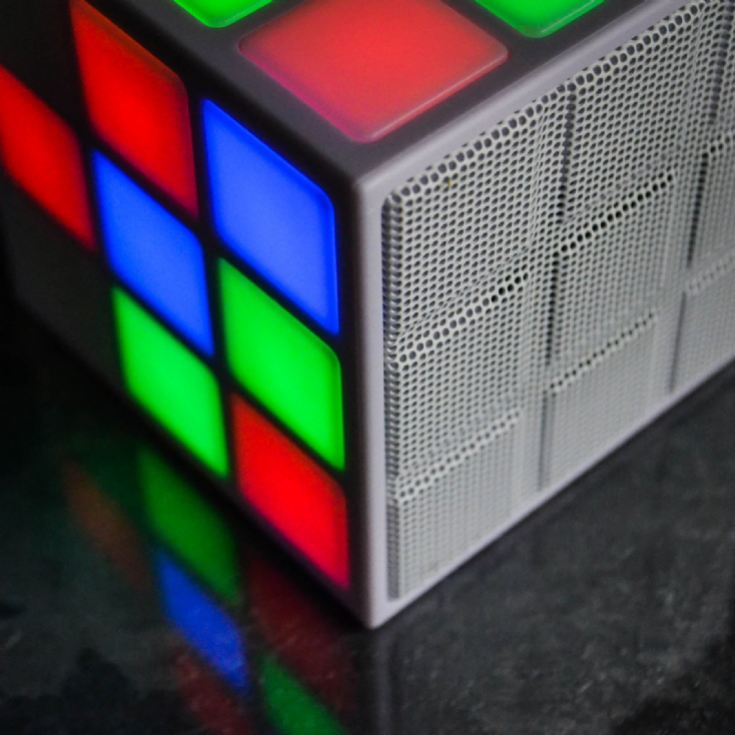 Colour Changing LED Cube Bluetooth Speaker product image