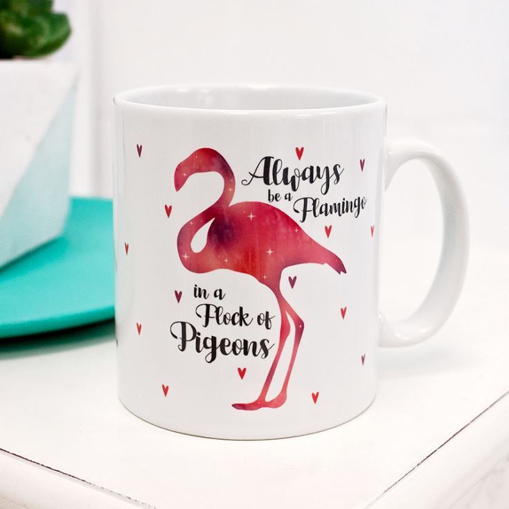 Personalised Always Be A Flamingo Mug product image