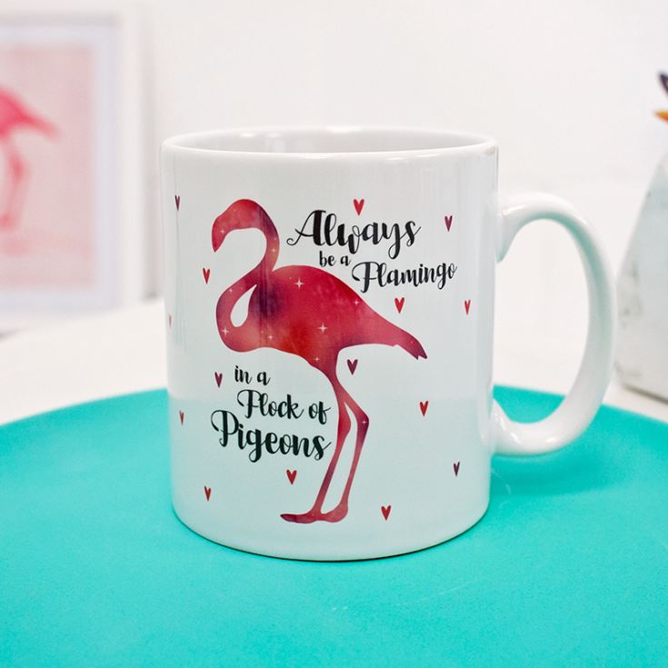 Personalised Always Be A Flamingo Mug product image
