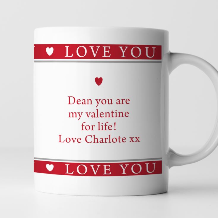 Personalised Always My Valentine Mug product image
