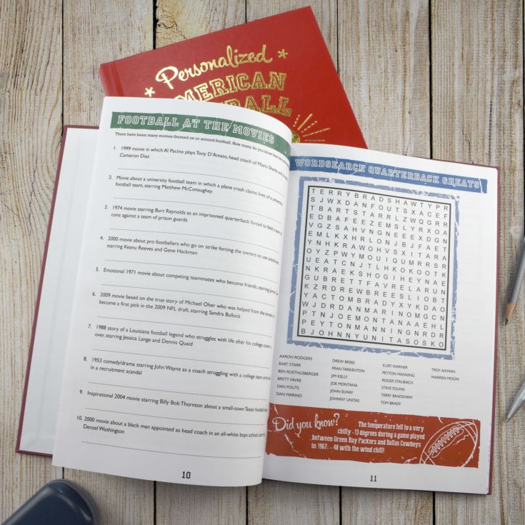 American Football Quiz Book product image