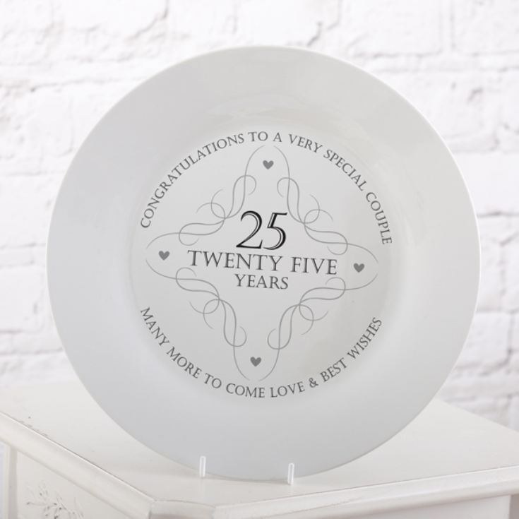 25th Anniversary Plate product image