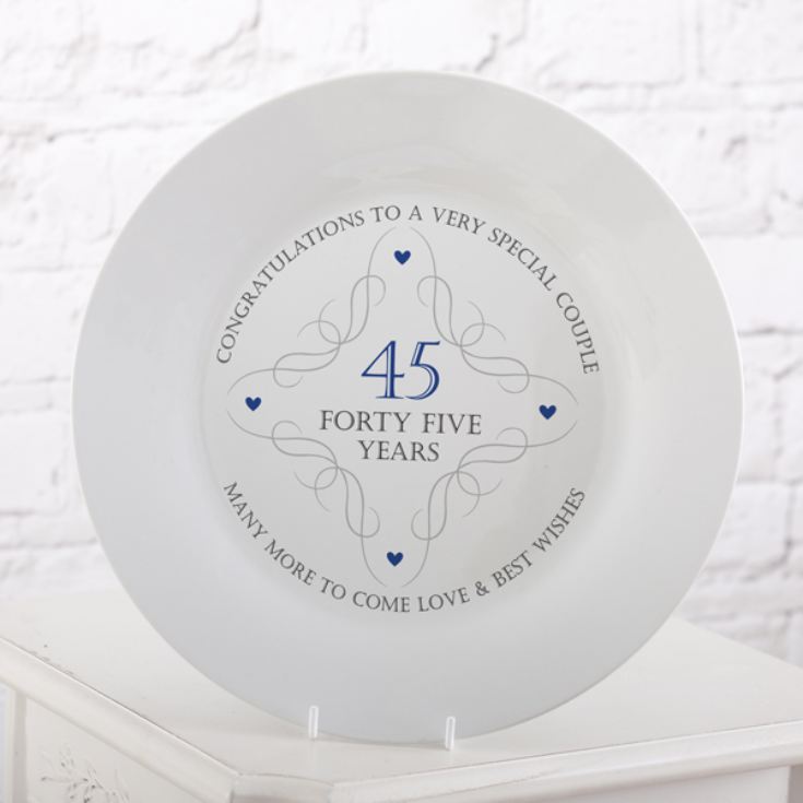 45th Anniversary Plate product image