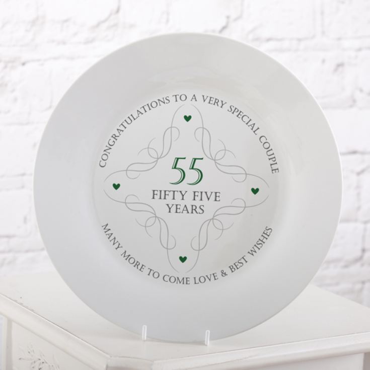 55th Anniversary Plate product image