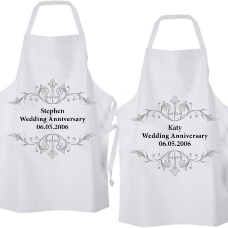 Personalised Anniversary Aprons product image