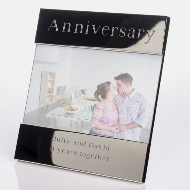 Engraved Anniversary Photo Frame product image
