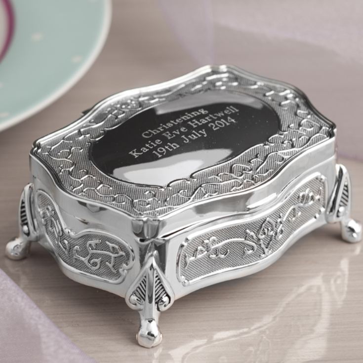 Antique Trinket Box With Feet product image