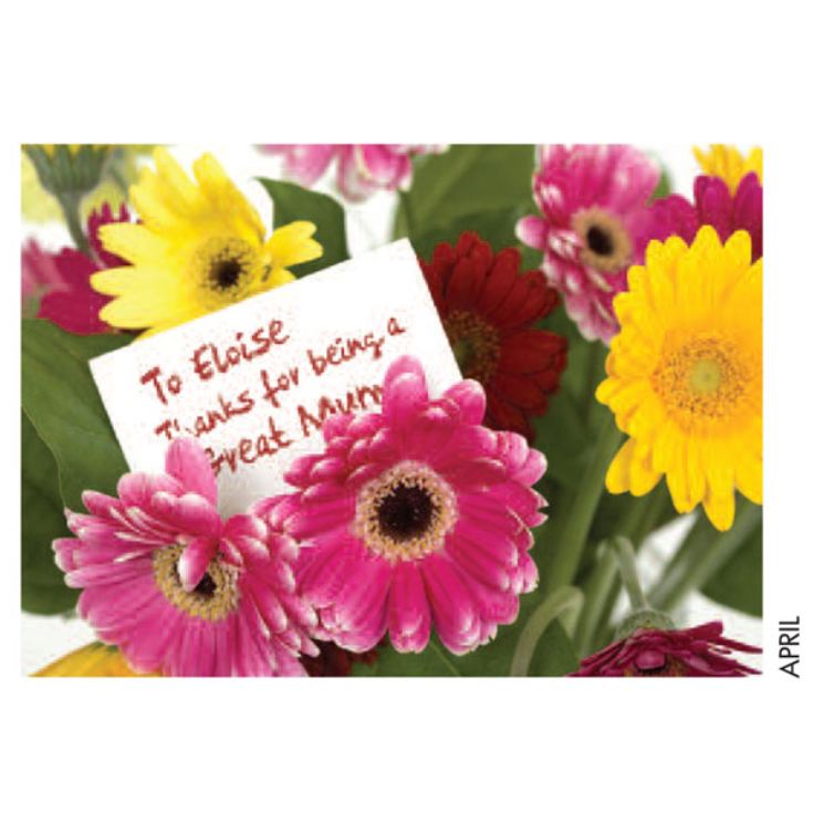 Personalised Best Mum Calendar product image