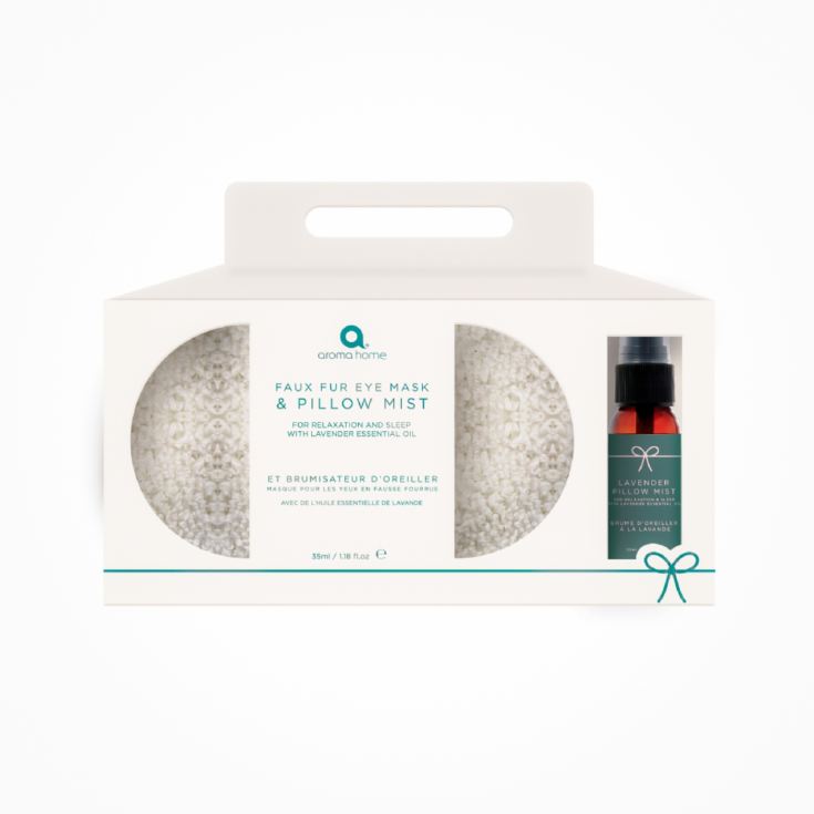 Cream Boucle Eye Mask & Pillow Spray Set product image