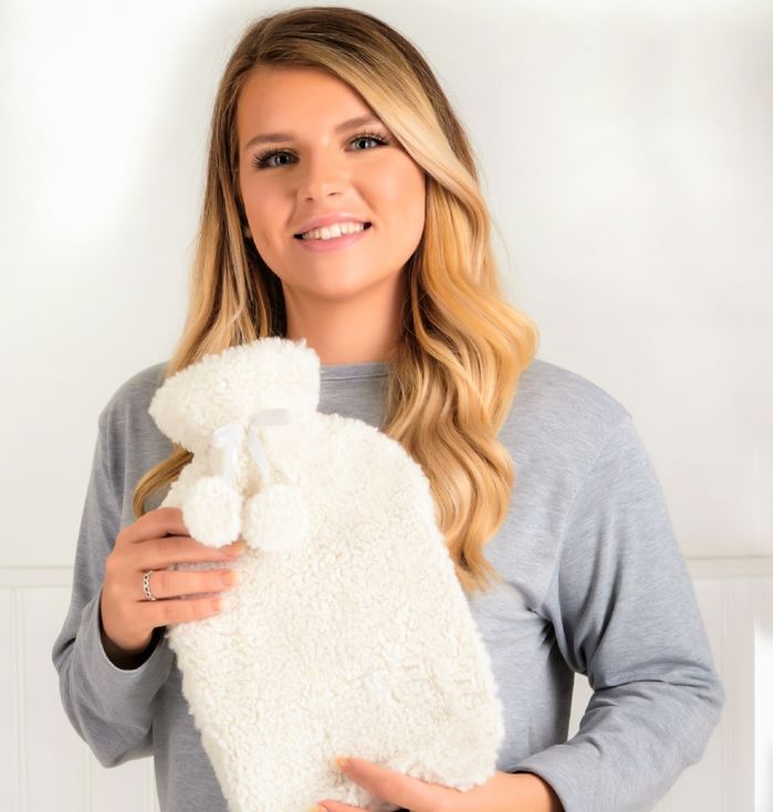 Cream Teddy Boucle 2l Hot Water Bottle product image