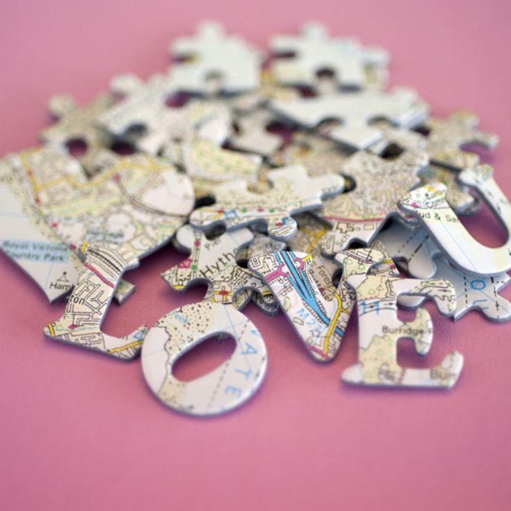 Valentines Day Gift - Where We First Met Personalised Jigsaw product image