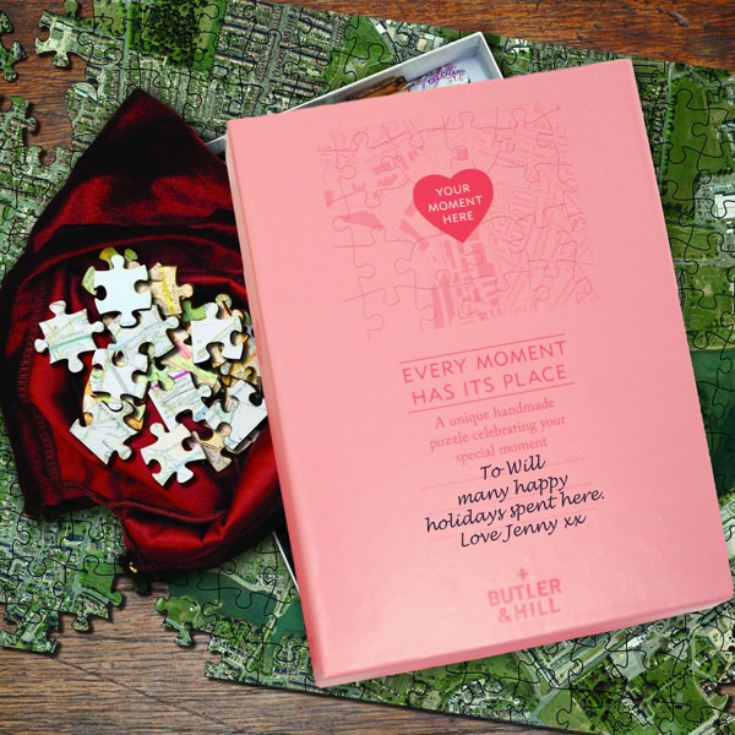Valentines Day Gift - Where We First Met Personalised Jigsaw product image