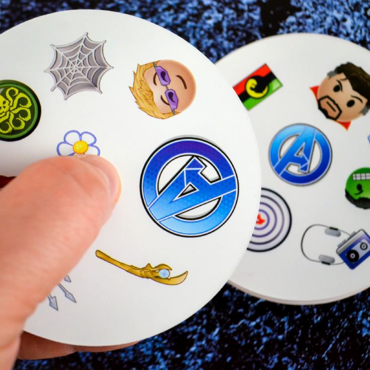 Dobble Marvel Emoji Card Game product image