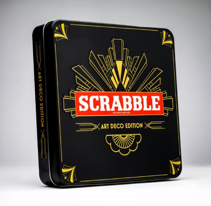 Scrabble Art Deco Tin product image