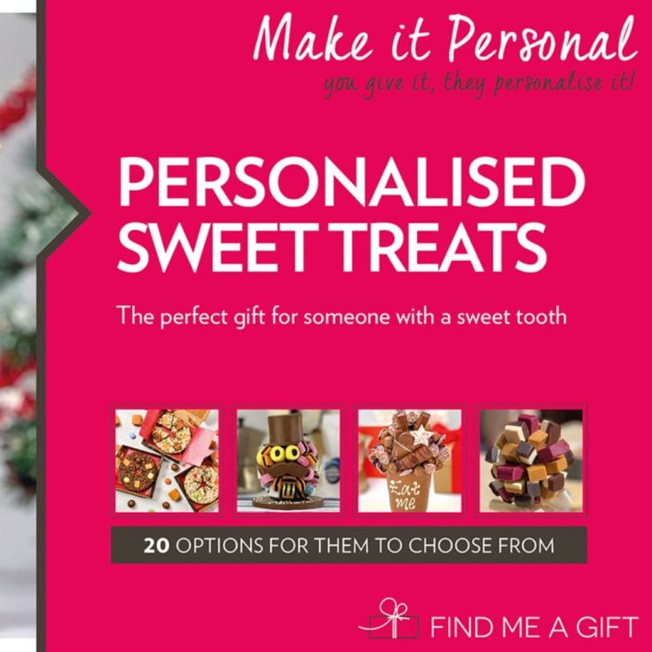 Personalised Sweet Treats Choice product image