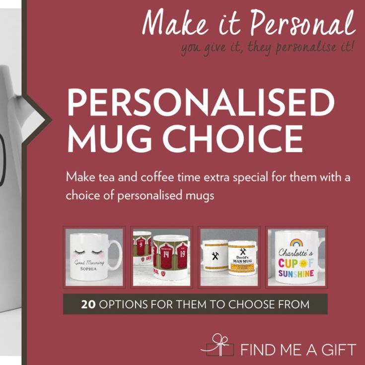 Personalised Mug Choice product image