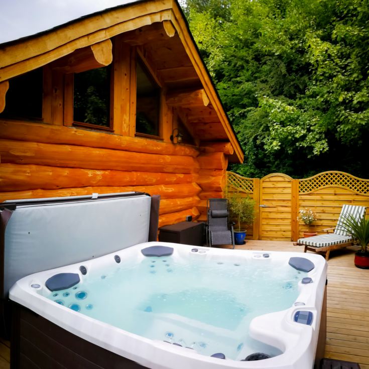 Two Night Stay in a Log Cabin at Badgers Wood, Hoo Zoo and Dinosaur World product image